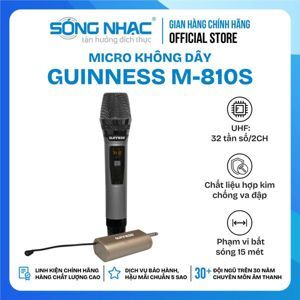 Micro không dây Guinness M-810S
