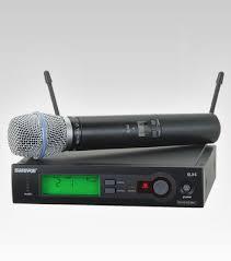 Micro không dây Shure SLX24A/Beta87A