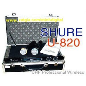 Micro Shure U820 (U-820) - Micro không dây