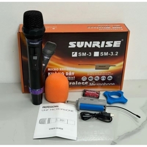 Micro không dây Sunrise SM-3 loại 1 mic