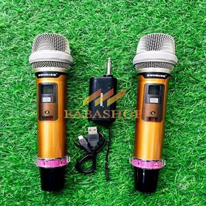 Micro không dây Sunrise SM-3 (loại 2 mic)