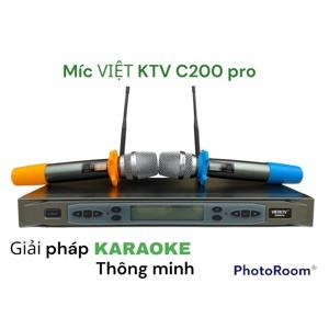 Micro không dây VietKTV C200