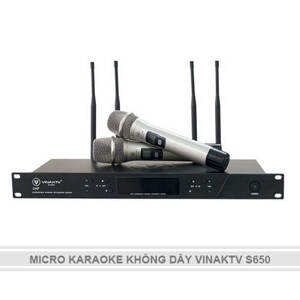 Micro không dây VinaKTV S650