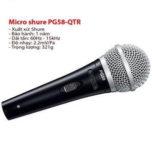 Micro Shure PG58-QTR