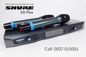 Micro Shure X8 Plus