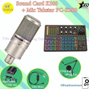 Micro thu âm Takstar PC K200