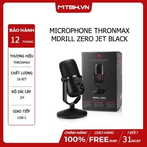 Microphone Thronmax Mdrill Zero M4 Jet Black