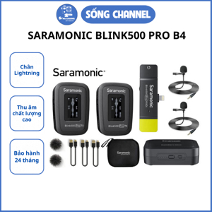 Microphone thu âm Saramonic Blink 500 Pro B4