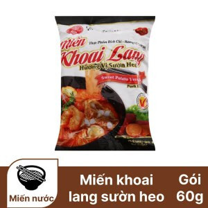 Miến khoai lang sườn heo Vina Bích Chi - Thùng 30 gói 60g