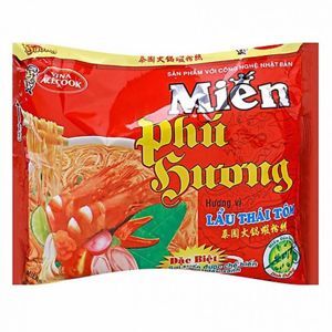 Miến Phú Hương vị lẩu Thái tôm gói 55g