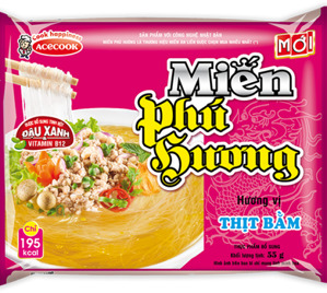 Miến Phú Hương vị thịt bằm Acecook gói 58g