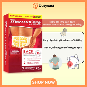 Miếng dán giảm đau Thermacare Heatwraps - dành cho vai, cổ và cổ tay