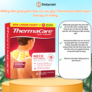 Miếng dán giảm đau Thermacare Heatwraps - dành cho vai, cổ và cổ tay