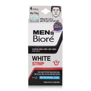 Miếng dán mũi lột mụn dành cho nam Men's Biore