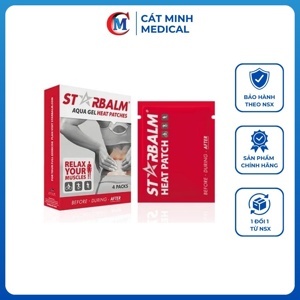 Miếng dán nhiệt starbalm aqua gel heat patch