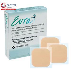 Miếng dán tránh thai EVRA Transdermal Patch 3 miếng Thái Lan