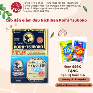 Miếng dán trị đau nhức Nichiban Roihi-Tsubokou 156m