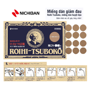 Miếng dán trị đau nhức Nichiban Roihi-Tsubokou 156m