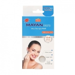 Miếng dán trị mụn Mayan Care Ultra thin Spot Plus 20 miếng
