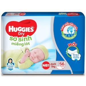 Miếng lót Huggies Newborn 1 56 miếng (trẻ từ 0 - 5kg)