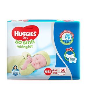 Miếng lót Huggies Newborn 1 56 miếng (trẻ từ 0 - 5kg)