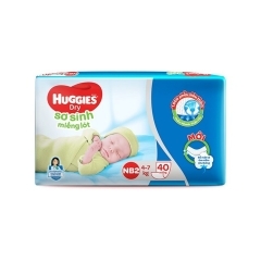 Miếng lót Huggies Newborn 2 40 miếng (trẻ từ 4 - 7kg)