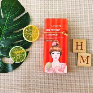 Miếng lột mụn mũi The Face Shop Jeju Volcanic Lava Volcanic Ash Nose Strip