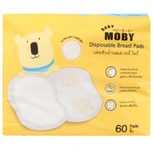 Miếng lót thấm sữa Baby Moby - 60 miếng