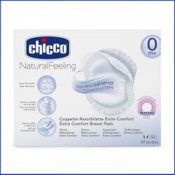 Miếng lót thấm sữa chống khuẩn 30 PCS Chicco