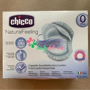 Miếng lót thấm sữa chống khuẩn 30 PCS Chicco