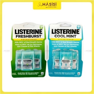 Miếng ngậm thơm miệng – diệt khuẩn Listerine Freshburst