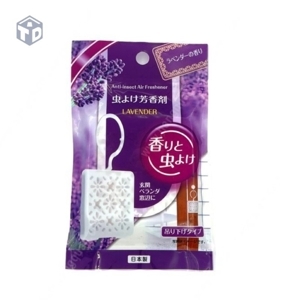 Miếng treo thơm phòng xua côn trùng hương lavender Japan