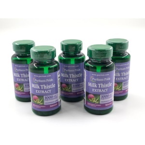 Hỗ trợ cho gan Milk Thistle Puritan Pride - 90 viên , 1000 mg