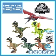 Minifigures xếp hình Mô hình khủng long Dinosaur Xinh X0243