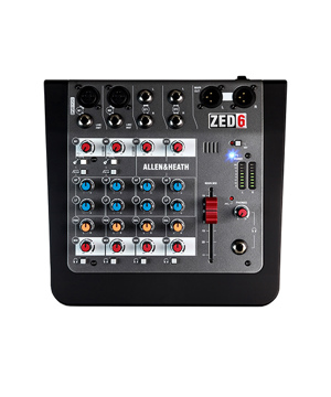 Mixer Allen Heath ZED 6