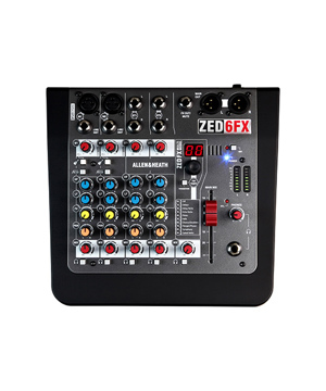 Mixer Allen Heath ZED 6