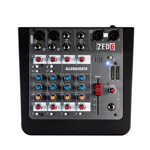 Mixer Allen Heath ZED 6