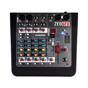 Mixer Allen Heath ZED 6FX
