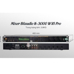 Mixer BF AUDIO K-3000 Wifi Pro