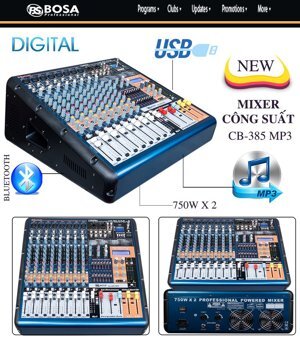 Mixer công suất Bosa CB-385