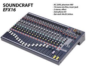 Mixer Soundcraft EFX16