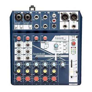 Mixer Soundcraft Notepad 8