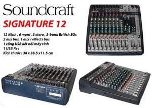 Mixer Soundcraft Signature 12