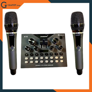 Mixer Zansong K18 - Kèm 2 Micro