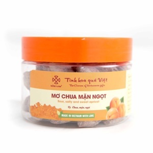 Mơ chua mặn ngọt Hồng Lam 200gr