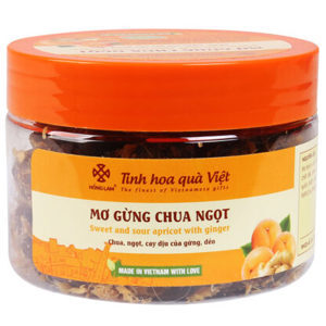 Mơ gừng chua ngọt Hồng Lam 200g