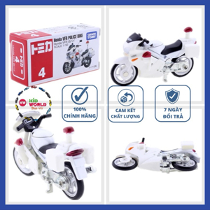 Mô hình 04 xe Honda Police Bike Tomy 716464