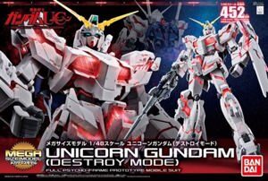 Mô hình 1/48 Mega Size Model Unicorn Gundam Destroy Mode Bandai