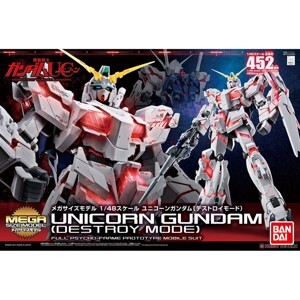 Mô hình 1/48 Mega Size Model Unicorn Gundam Destroy Mode Bandai