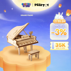 Mô hình 3D Gỗ-Đàn Piano-TG402